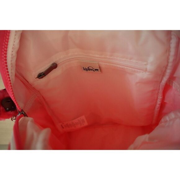 Kipling KIB8F0-6NK Women's Small Flashy Pink Ferris Backpack - Picture 4 of 12
